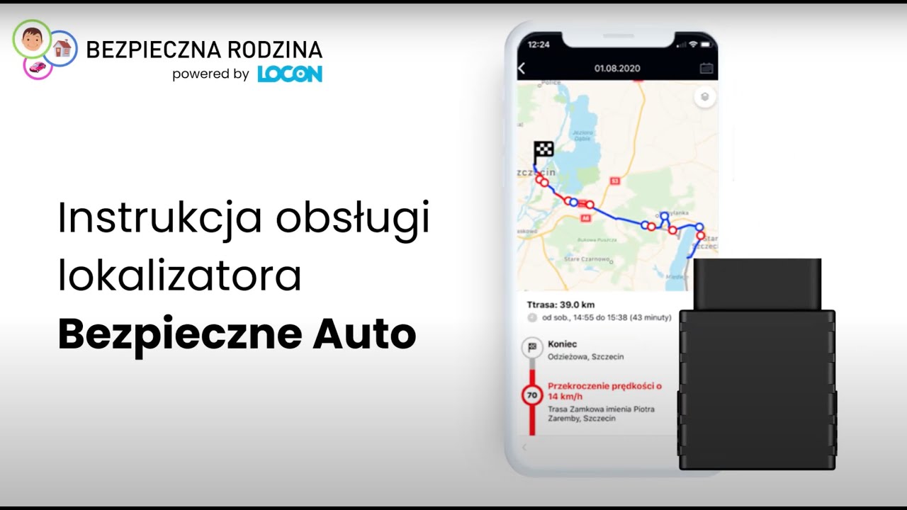 Zobacz film: lokalizator GPS do auta BA.02